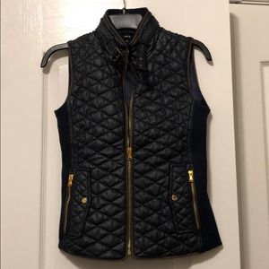 Navy vest